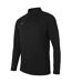 Mens rolbi quarter zip top black Ellesse-1