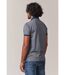 Polo homme en jacquard et motif graphique HYPHEN