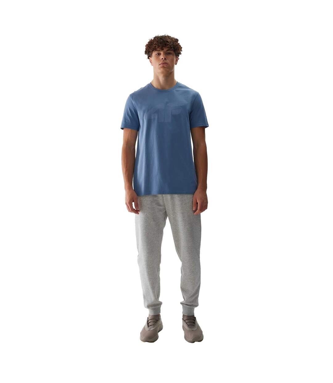 T-shirt Motif/style Logo Homme Denim 4F-1