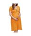 Robe Orange Femme Mamalicious Sandra - L