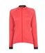 Womens/ladies Logo Long-sleeved Cycling Jersey Coral Pinnacle-2