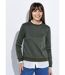 Sweat manches longues motif origami-1