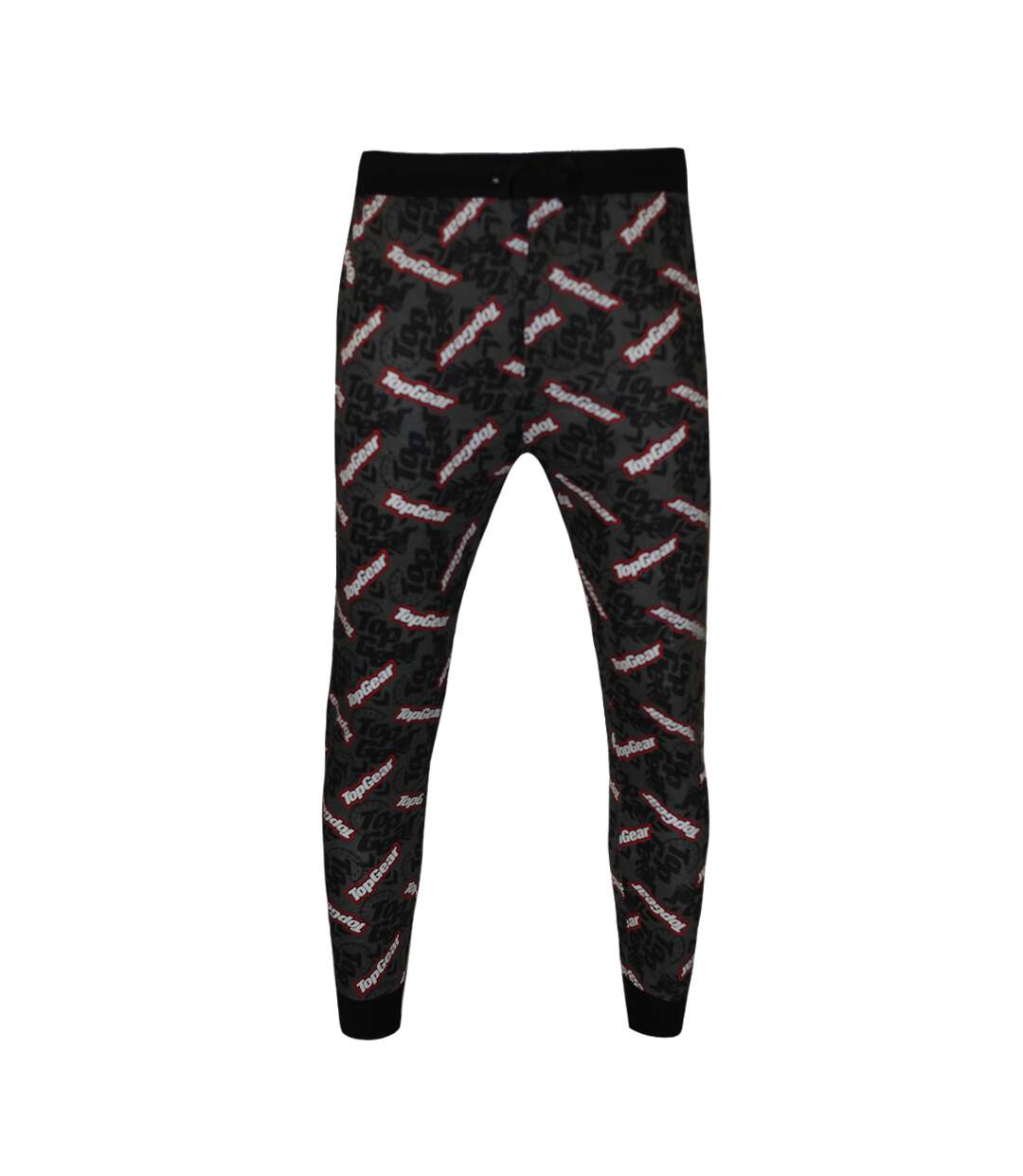 Top Gear Pantalon de détente pour hommes (Noir/Gris) - UTUT1082-2