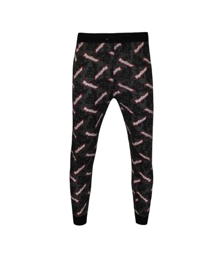 Top Gear Pantalon de détente pour hommes (Noir/Gris) - UTUT1082