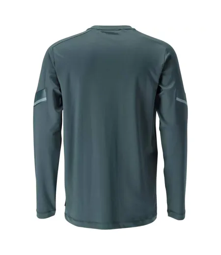 T-shirt Manches Longues Customised Homme Vert Forêt Mascot