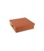 Boîte Jeux de Cartes & Échiquier Ezra 35cm Cognac-2