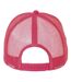 Casquette adulte unisexe blanc/corail fluo SOLS-2