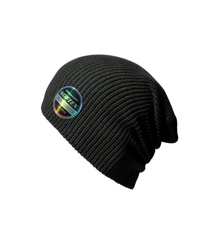 Bonnet Souple Unisexe Pour Adultes Noir Result Core