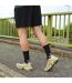 6 Pack Mens Bamboo Crew Grip Socks | Reinforced Heel & Toe Soft Non Slip Socks-4
