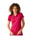 Womens/ladies Maverick V Polo Shirt Pink Potion Regatta-1