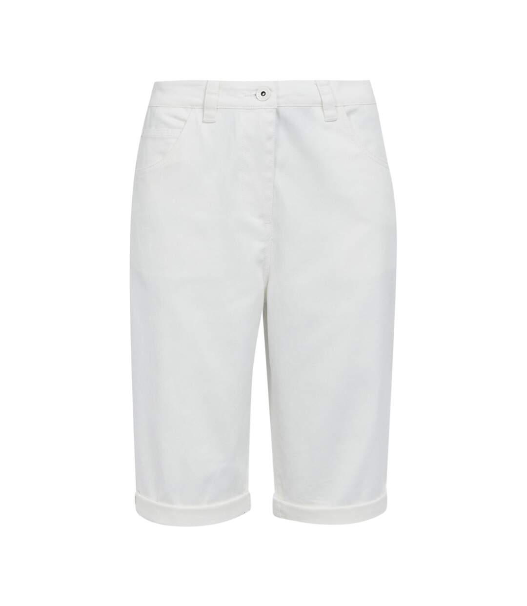 Womens/ladies Erdre Casual Shorts White Regatta-2