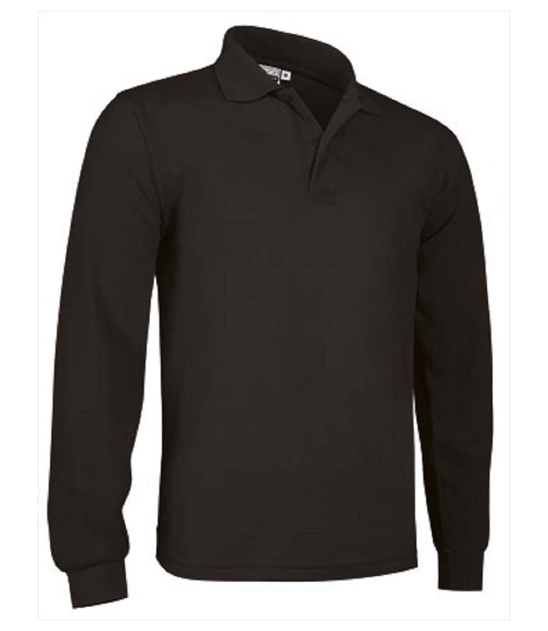 Polo manches longues - Homme - réf PREDATOR - noir