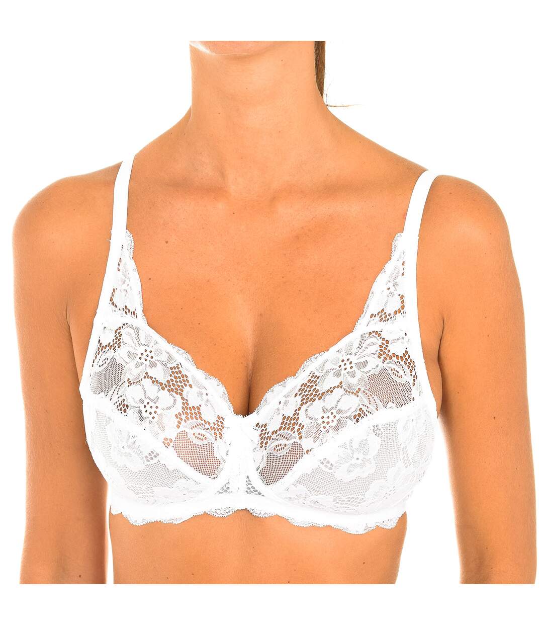 Elegance bra without rims and cups P08GE for women, elegant and comfortable design-1