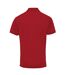Premier Mens Coolchecker Pique Short Sleeve Polo T-Shirt (Burgundy) - UTRW4401