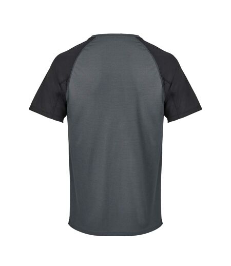 T-shirt Performance Adulte Noir Gris Charbon SOLS