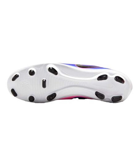 Chaussures De Foot Pour Terrain Ferme Tiempo Maestro Club Homme Bleu Blanc Rose Nike