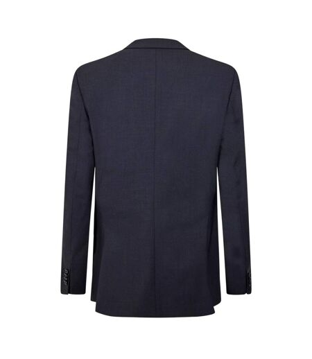 Blazer Motif/style À Revers Homme Gris Foncé Boss