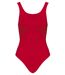 Maillot de bain 1 pièce - Femme - PA940 - rouge-2