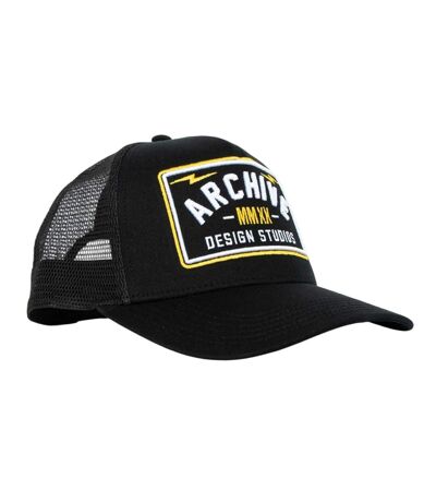 Varsity trucker cap black Archive Design Studios