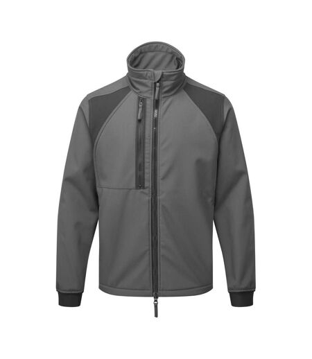 Portwest Mens 2 Layer Soft Shell Jacket (Metal Grey)