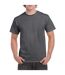 T-shirt Adulte Gris Foncé Chiné Gildan-1