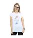 Disney Femmes/Les femmes Frozen 2 Elsa Nokk Silhouette T-Shirt coton (Blanc) - UTBI21652-2