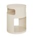Table à café 2 niches en métal ASHDAL - Beige-1