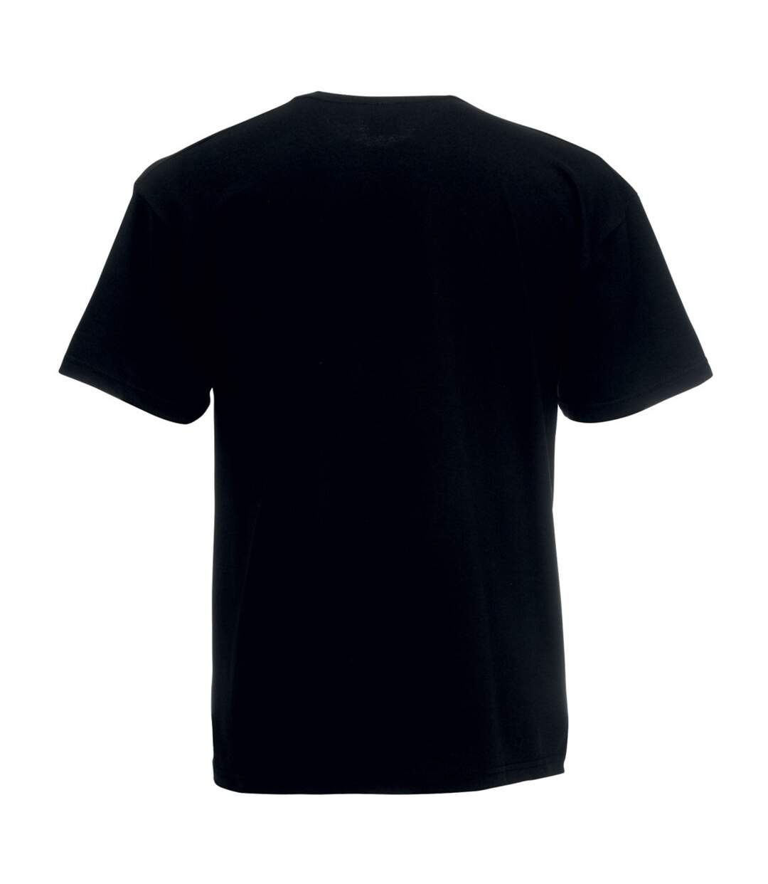 T-shirt manches courtes homme noir Fruit of the Loom