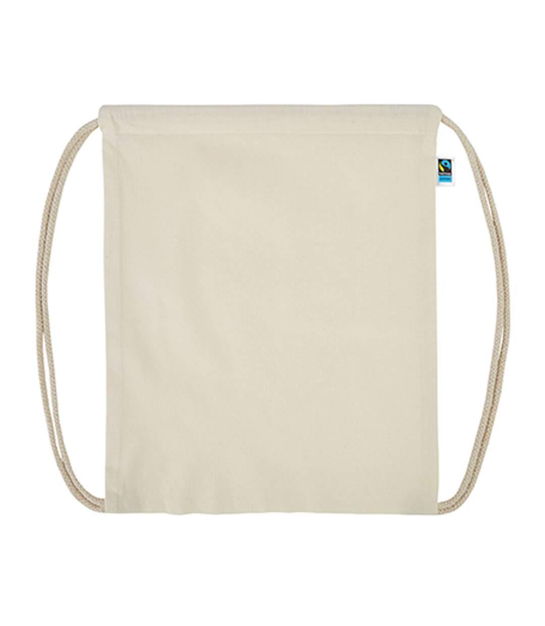 Sac À Cordon 36 Cm X 38 Cm Naturel Printwear-1