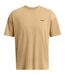 Mens Washed Logo Oversized T-shirt Brown Under Armour-2