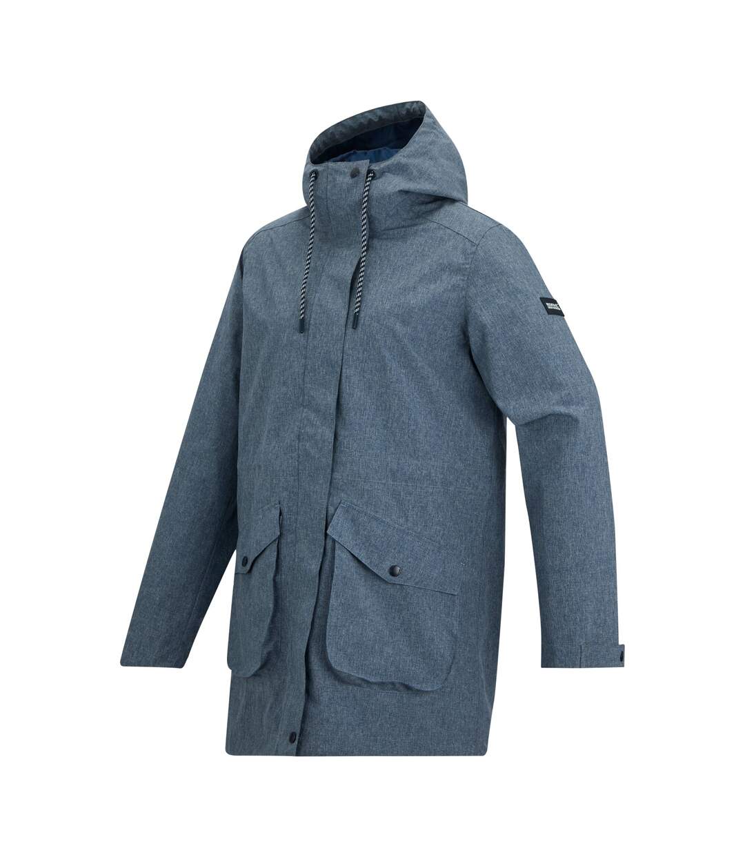 Womens/ladies Norana Waterproof Jacket Chambray Dark Denim Regatta-4
