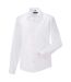 Chemise À Manches Longues Sans Repassage Homme Blanc Russell-1