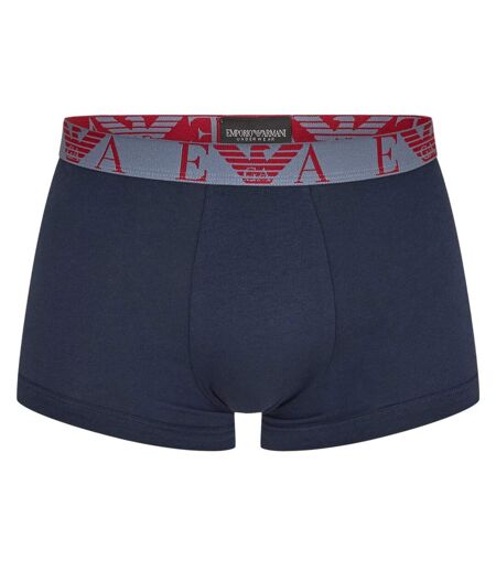 Pack Of 3  Mens Cotton Blend Boxer Shorts  Blue Red White Emporio Armani