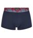 Pack Of 3  Mens Cotton Blend Boxer Shorts  Blue Red White Emporio Armani-4