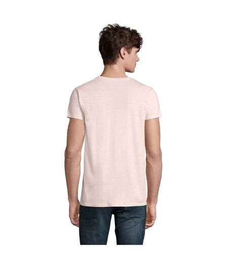 T-shirt Crusader Homme Rose Chiné SOLS