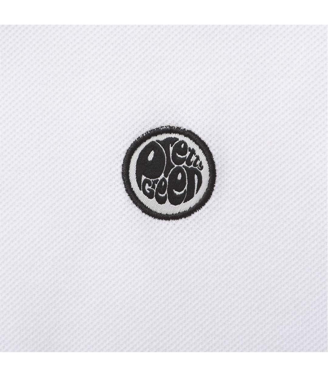 Polo Manches Courtes Barton Homme Blanc Pretty Green-4