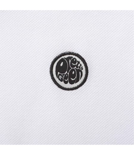 Polo Manches Courtes Barton Homme Blanc Pretty Green