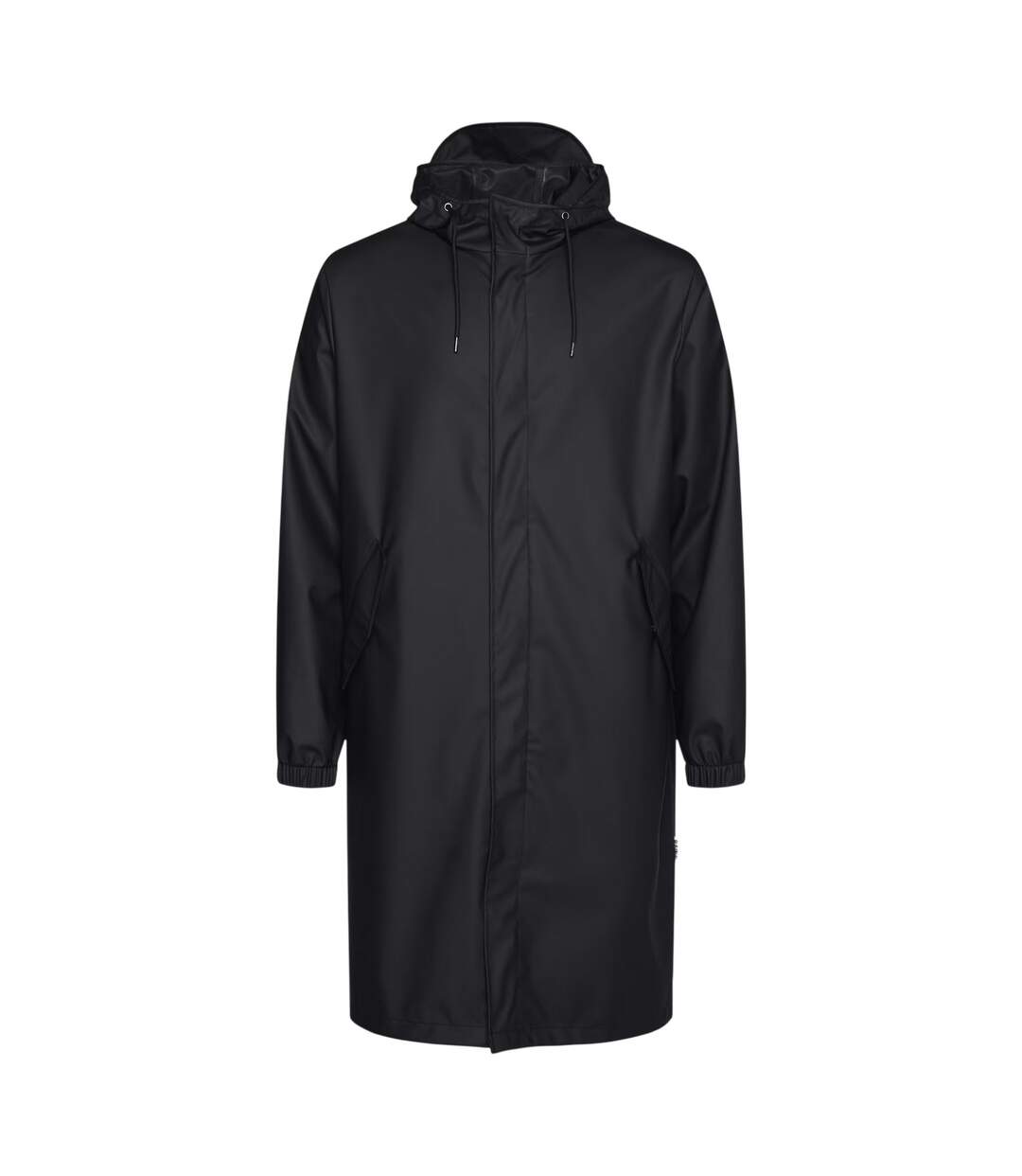 Unisex Adult  Long-sleeved Parka Black Rains-2