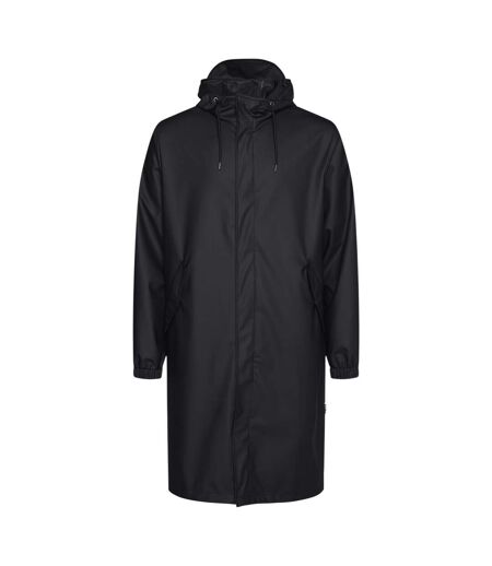 Unisex Adult  Long-sleeved Parka Black Rains