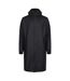 Unisex Adult  Long-sleeved Parka Black Rains-2
