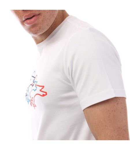 T-shirt Target Practice Homme Blanc Modern Amusement