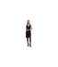 Robe Sans Manches Motif/style Longueur Genoux Datuxa Femme Noir Boss-1