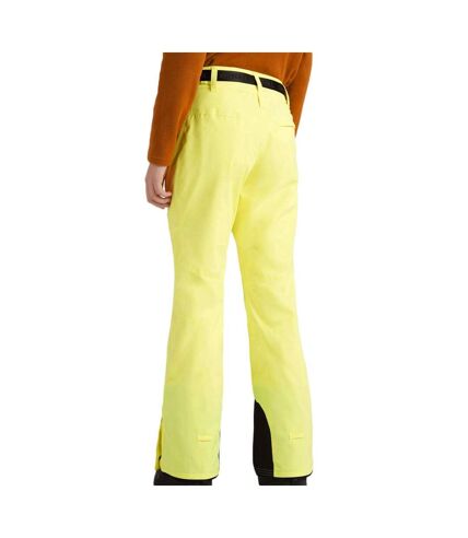 Pantalon de ski Jaune Fluo Femme O'Neill Star Slim - L