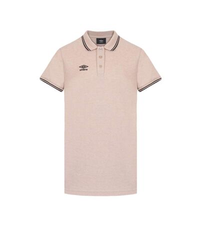 Polo Beige Homme Umbro Net - XXL