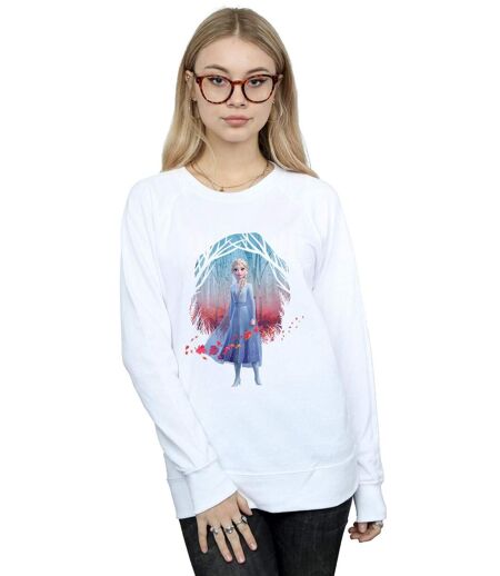 Disney Sweatshirt Frozen 2 Elsa Find The Way - Femmes/Dames (Blanc) - UTBI18707