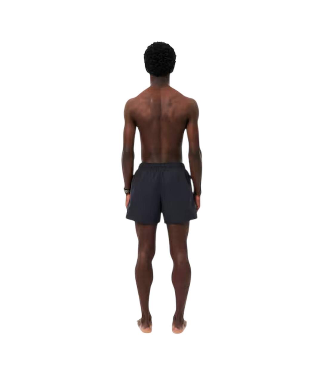 Mens Logo Swim Shorts Black Lacoste-3