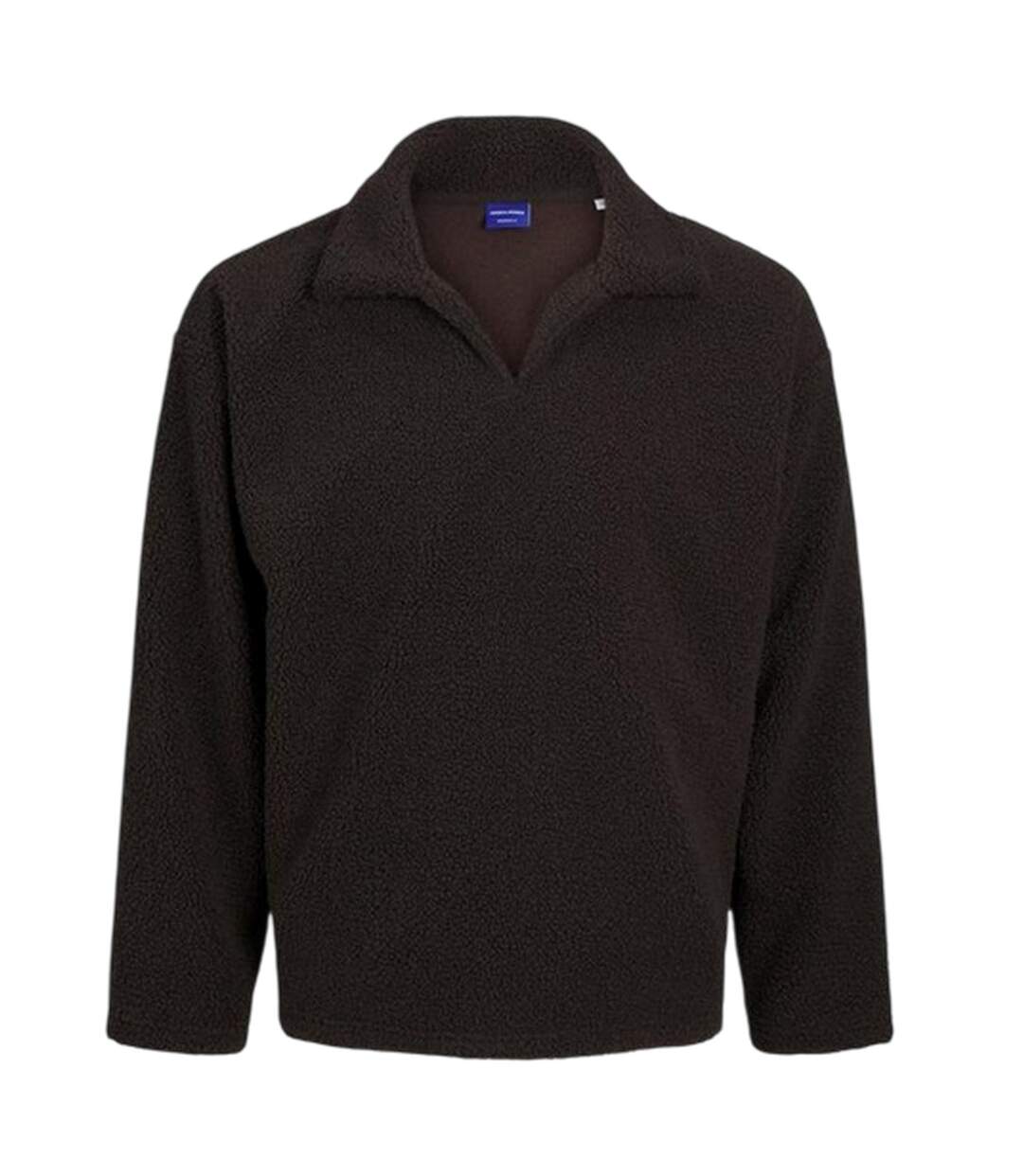 Sweat Manches Longues Homme Marron Jack And Jones-2
