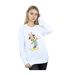 Disney Sweatshirt Mickey Mouse Easter Bunny - Femmes/Dames (Blanc) - UTBI27953-2