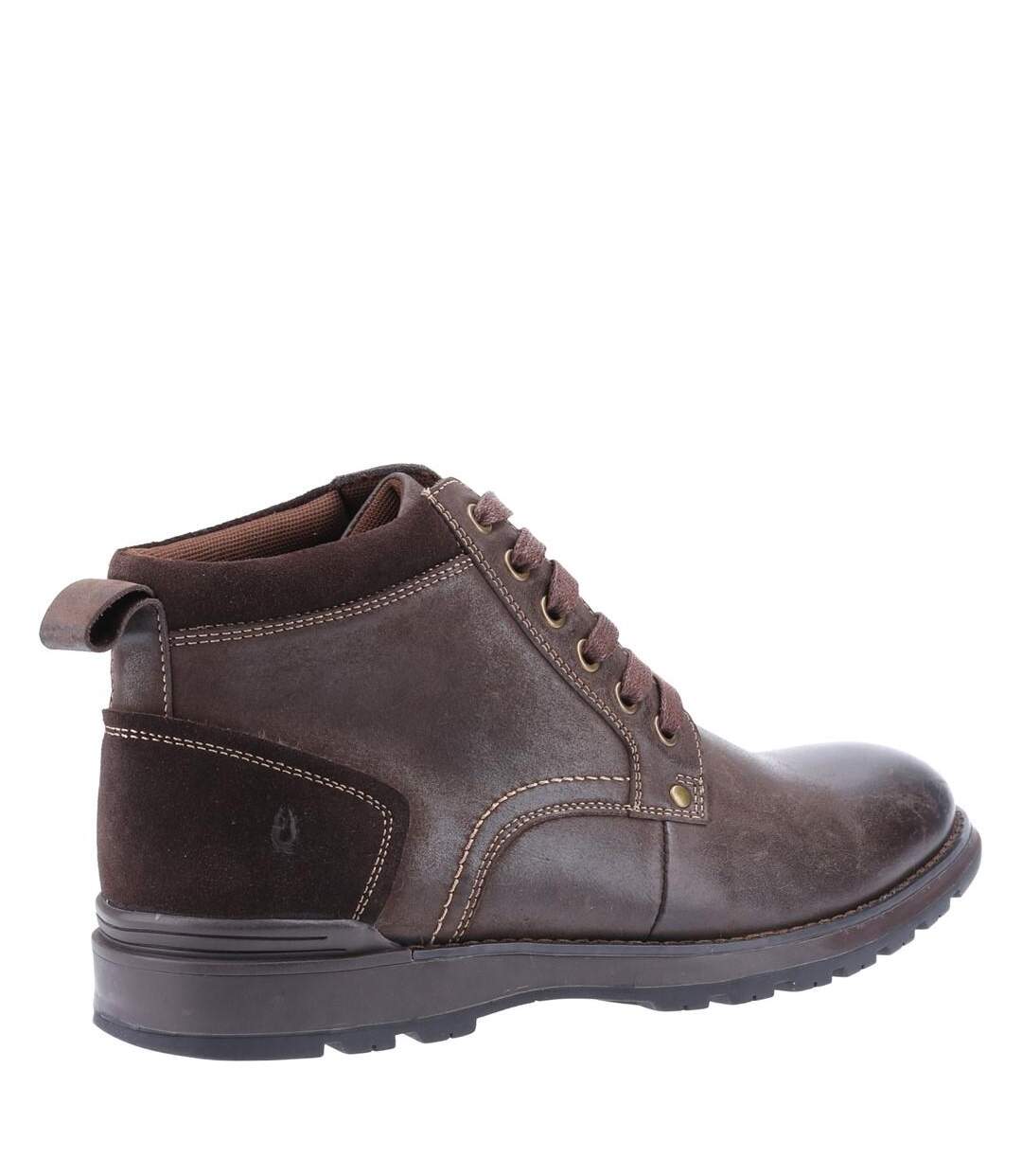 Bottines dean homme marron foncé Hush Puppies-2