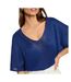 Pull bleu électrique femme morgan mchris-1